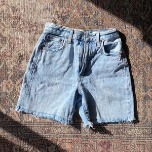 Denim Forum Mid-Thigh Jean Short